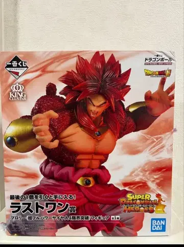드래곤볼 제일복권 브로리 초 풀파워 사이어인 4 한계돌파 피규어