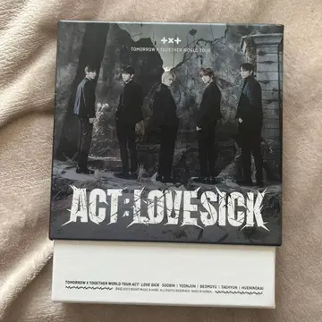 TOMORROW X TOGETHER ACT: LOVESICK DVD