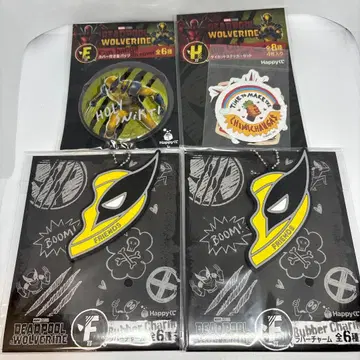 MARVEL [데드풀 & 울버린] Happy 복권 4개 세트