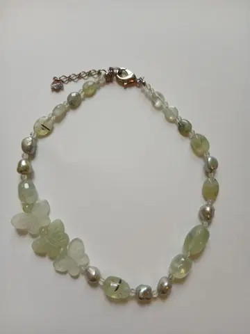 imac 나비 정원 쿼츠 목걸이