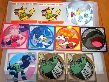 포켓몬 카페 클리어 코스터 묶음 판매 10점
