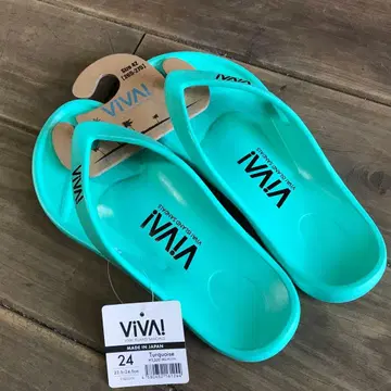 VIVA! 터콰이즈 비치 샌들 24cm