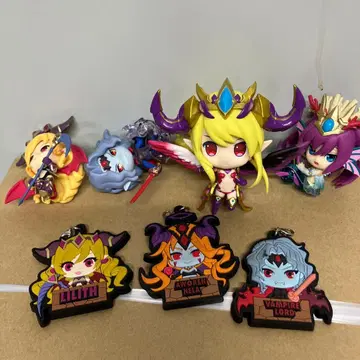 퍼즐 앤 드래곤 피규어 스트랩 키링