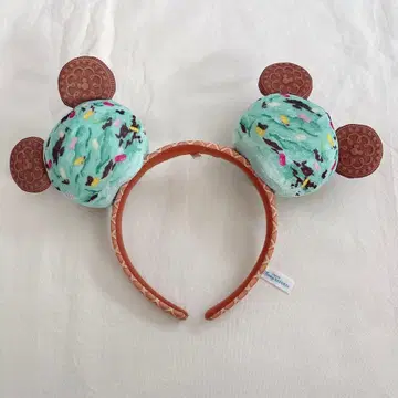 디즈니 초코 민트 미키 머리띠