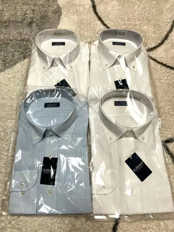 [미사용 새상품] LUSANT 와이셔츠 4세트