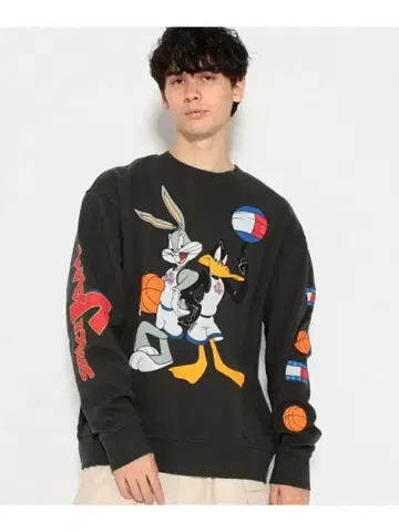 TOMMY JEANS X SPACE JAM 맨투맨
