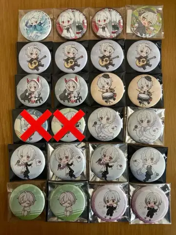 마후마후 캔뱃지 묶음 판매 47개