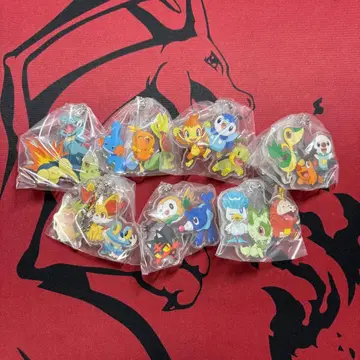 포켓몬스터 출발의 3마리 아크릴 스윙 7종 세트 포켓몬 30주년 2