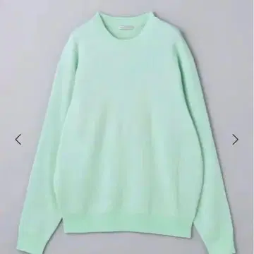 택 포함 새상품 사이즈 L 민트 그린 썸머 니트 유나이티드 애로우즈