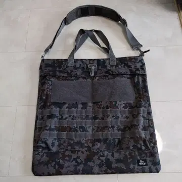 카모 패턴 토트 헬멧백 대용량