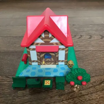 동물의 숲 숲을 만들자! 넓은 집 빨간 지붕