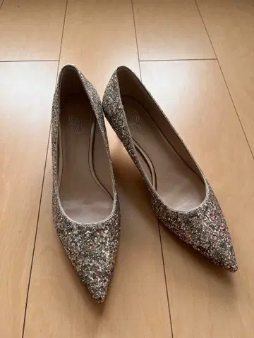 브라이덜 신발 글리터 24cm