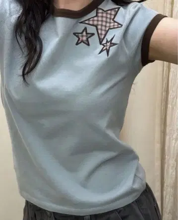 COYSEIO 코이세이오 반팔 T셔츠 블루