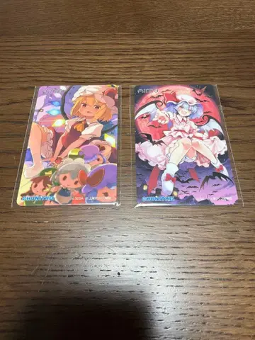 동방Project 레밀리아 플랑드르 aime 카드 세트