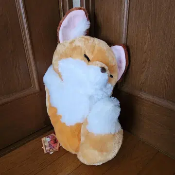 쵸콘과 여우 큐룬 잠옷 울트라 BIG 봉제 인형 (키나코)