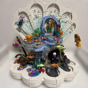 레고 LEGO 43225 디즈니 리틀 머메이드의 쉘 팔라스
