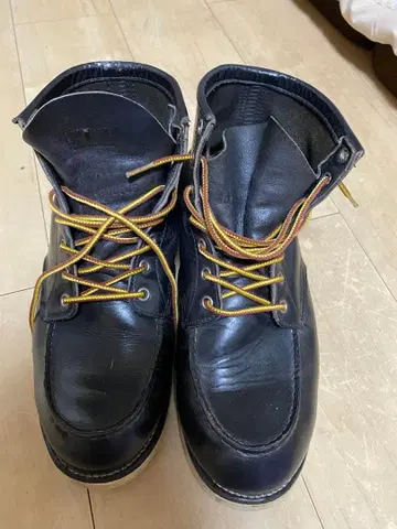 레드윙 아이리쉬 세터 블랙 워크 부츠