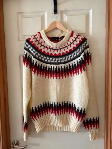 피터 잉글랜드 노르딕 무늬 스웨터