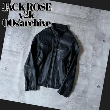 00s archive JACK ROSE leather riders y2k
