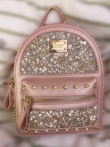 anonenone PJ학원 지정 지뢰 백팩 핑크