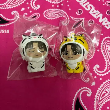 기무라 케이토 인형옷 키링 호랑이 세트