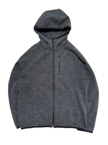 새상품급 UNIQLO 유니클로 풀 집업 후드티 다크 그레이 S 아메카지