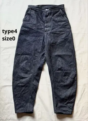 레어 사이즈 TUKI type4 indigo denim size0