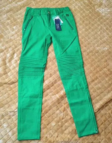 PG 스트레치 그린 팬츠 사이즈 2