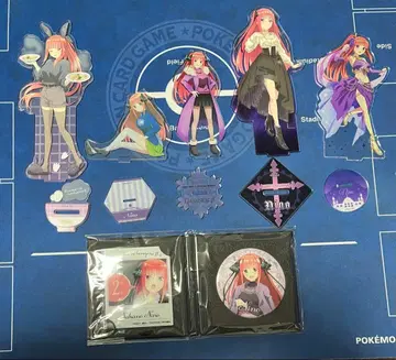 5등분의 신부 나카노 니노 아크릴 스탠드 메모리얼 앨범 6종 세트 판매