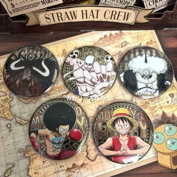 원피스 2024 라이벌 메탈 캔뱃지 5종