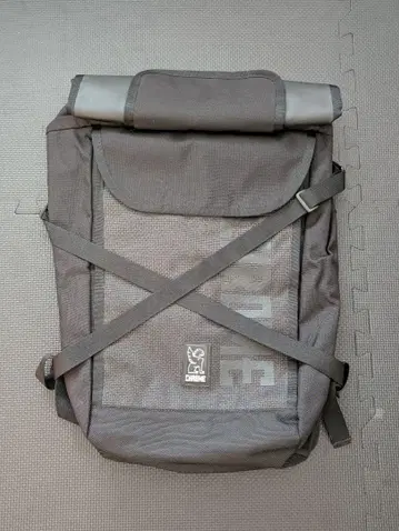 가격 인하 중 CHROME 롤탑 백팩 백팩 대용량 블랙