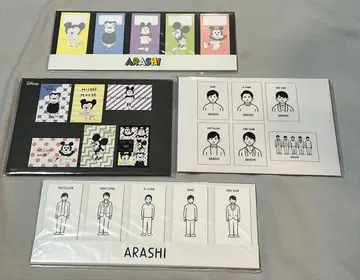 폭풍을 여행하는 전시회 굿즈 엽서 메모지 미키 노리타케