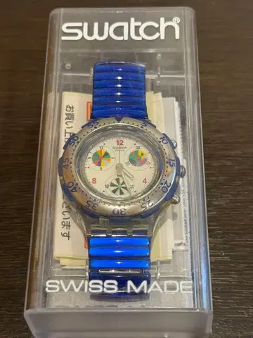 Swatch SBK103 크로노그래프 손목시계