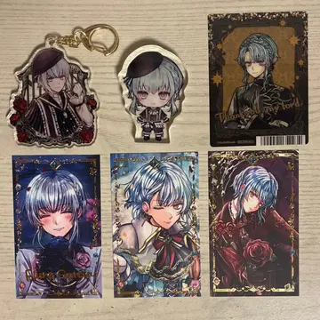 악마 집사와 검은 고양이 플뢰르 굿즈 6점 배틀 컬렉션 호일 악네코