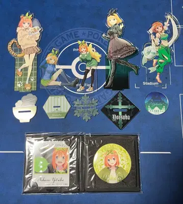 5등분의 신부 나카노 네잎 아크릴 스탠드 메모리얼 앨범 6종 세트 판매