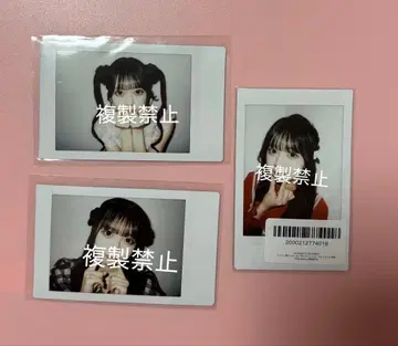 CUTIE STREET 마스다 아야노 촬영 폴라로이드 낱개 판매 불가