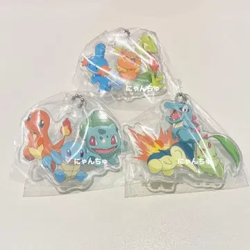 포켓몬스터 출발의 3마리 아크릴 스윙