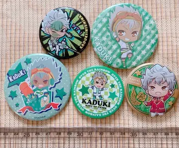 니시나 카즈키 캔뱃지 5개 세트