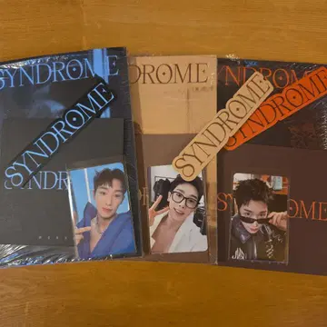 WONHO 워노 SYNDROME 앨범 3종 세트