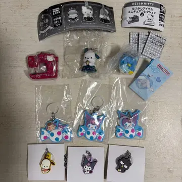 산리오 캡슐 토이 가챠 식품 완구 모음