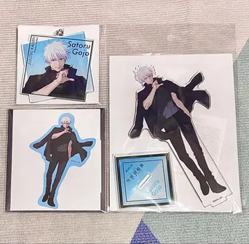 고죠 사토루 주술회전전 키링 스티커 아크릴 스탠드 시부야 사변