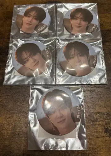 treasure 지훈 캔뱃지 5개 세트