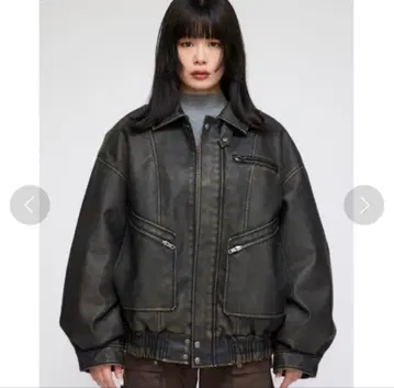 lagua gem SCRATCH VINTAGE 가죽 자켓