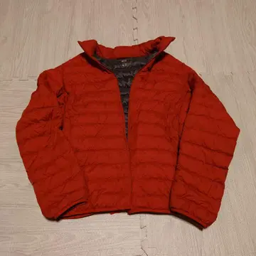 M UNIQLO 울트라 라이트 다운 M 레드