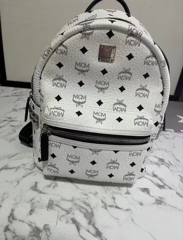 MCM 화이트 백팩