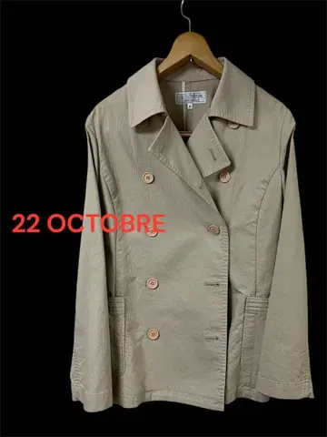 22 OCTOBRE 베이지 코트 size46