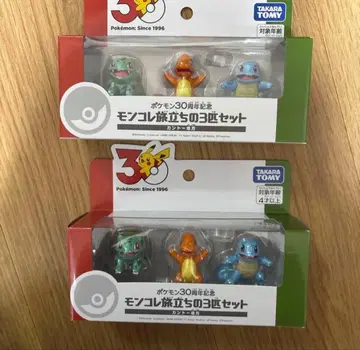 포켓몬 30주년 기념 피규어 3체 세트 2세트