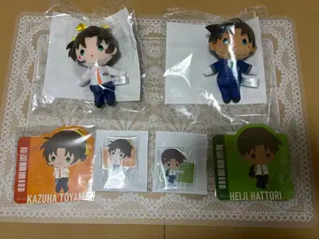 세가 코난 복권 히가시야마 카즈하 하인성(핫토리 헤이지) 봉제 인형 세트