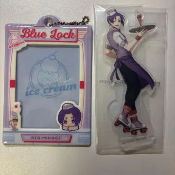 블루 록 미카게 레오 미니 아크릴 스탠드 카드 케이스