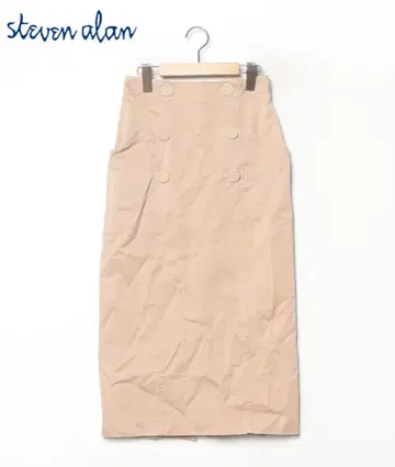 스티븐 앨런 BUTTON MOTIF TIGHTSKIRT 스커트